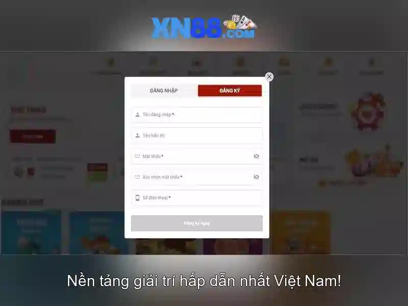 xn88: Nền tảng chơi game trực tuyến và đặt cược an toàn